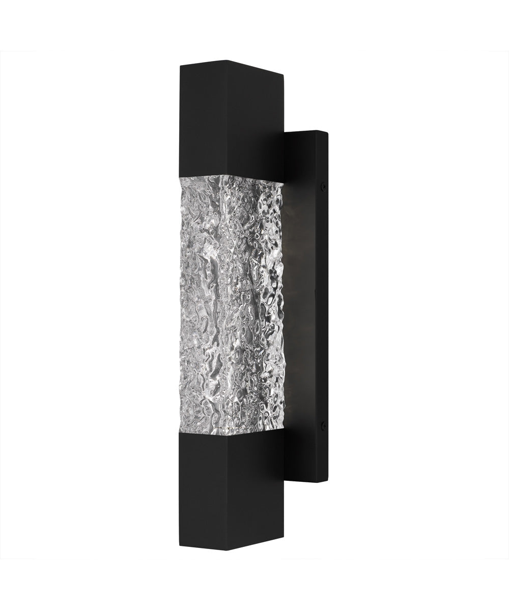 Solace Medium Outdoor Wall Light Matte Black