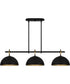 Cleo Large 3-light Island Light Matte Black