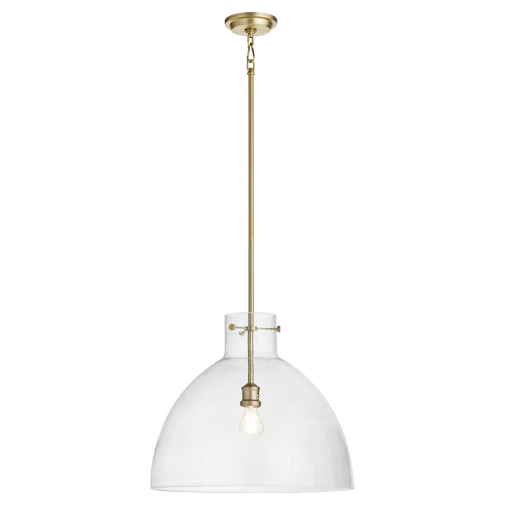 1-light Pendant Aged Brass