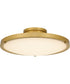 Quoizel Semi-Flush Mount Medium Semi Flush Mount Brushed Gold