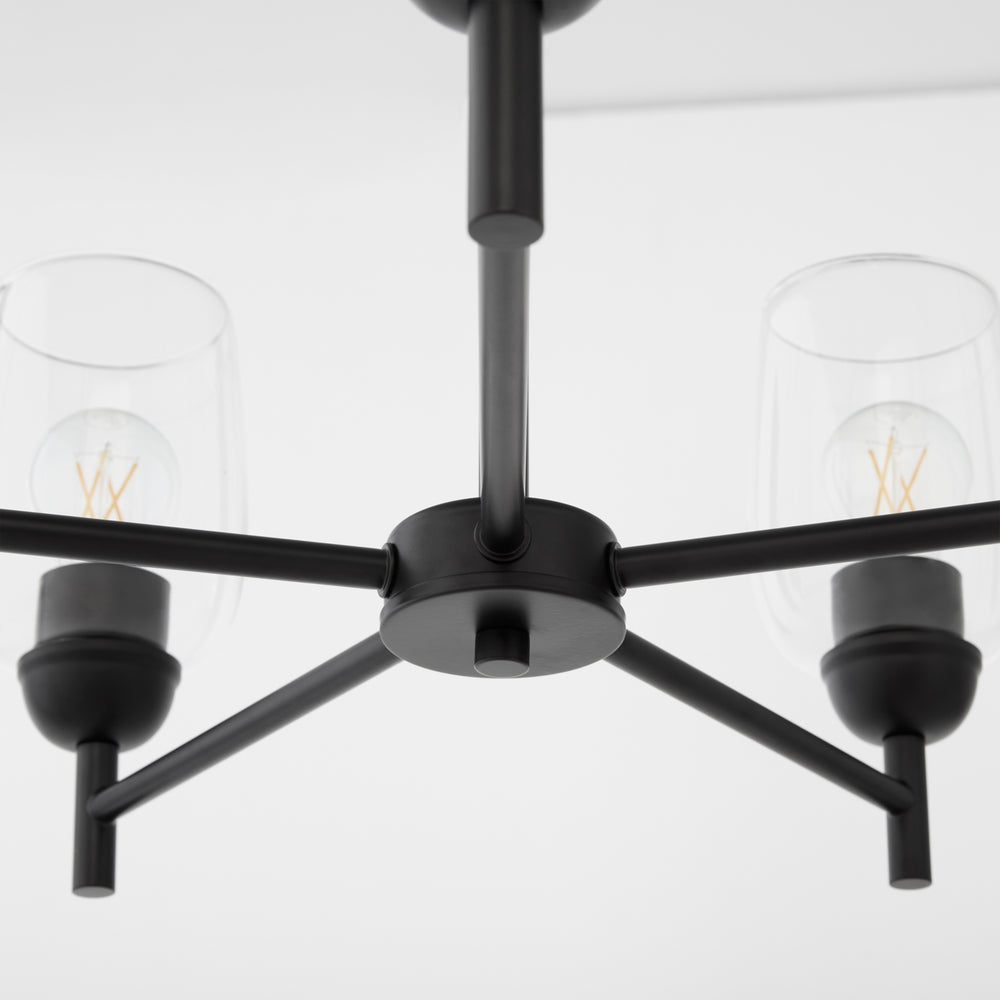 Wallinger 5-light Chandelier Matte Black