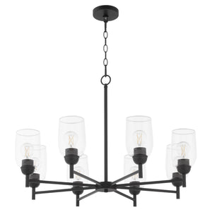 Wallinger 8-light Chandelier Matte Black