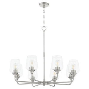 Raymond Chandelier Satin Nickel