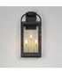 Bonham Large Outdoor Wall Sconce Black