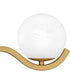 Spherical Large 3-light Bath Light Aged Brass