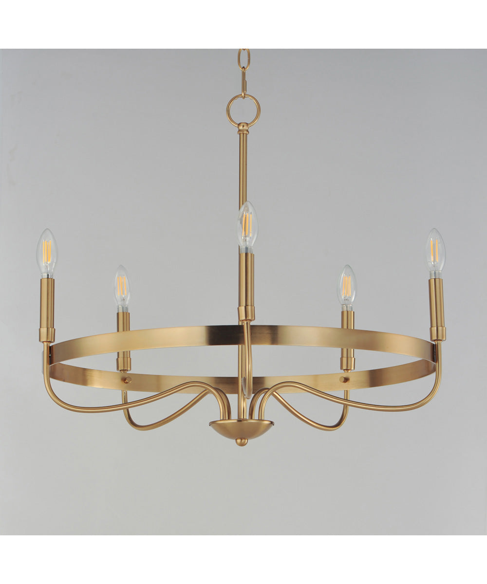 Frankie 5-Light Chandelier Heritage