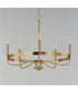 Frankie 5-Light Chandelier Heritage