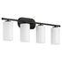 Belinder 4-light Bath Vanity Light Matte Black