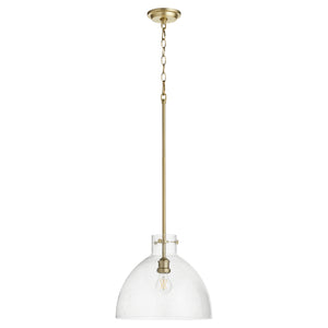 1-light Pendant Aged Brass