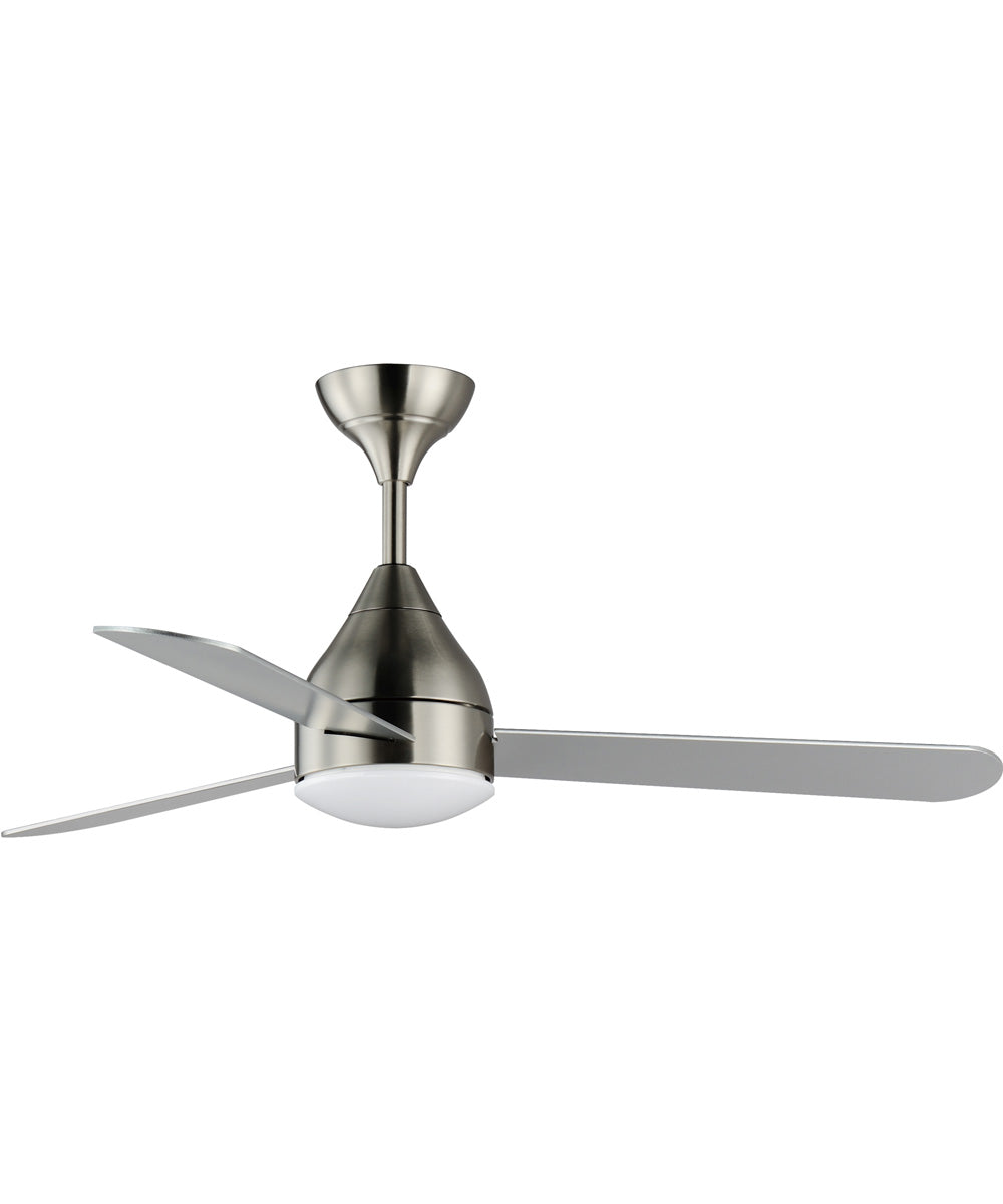 Selene 52 inch 3-Blade Fan With LED Light Kit Satin Nickel