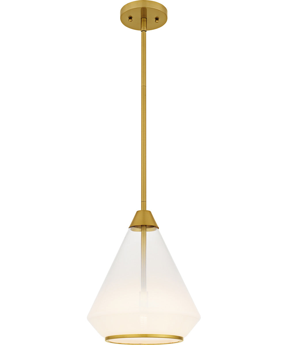 Quoizel Pendant Small 1-light Mini Pendant Brushed Gold