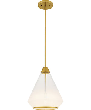 Quoizel Pendant Small 1-light Mini Pendant Brushed Gold