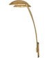 Glenn 2-Light Large Two Light Sconce in Heritage Brass