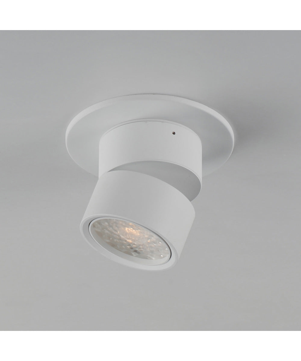 Swinger Mini Adjustable LED Flush Mount White