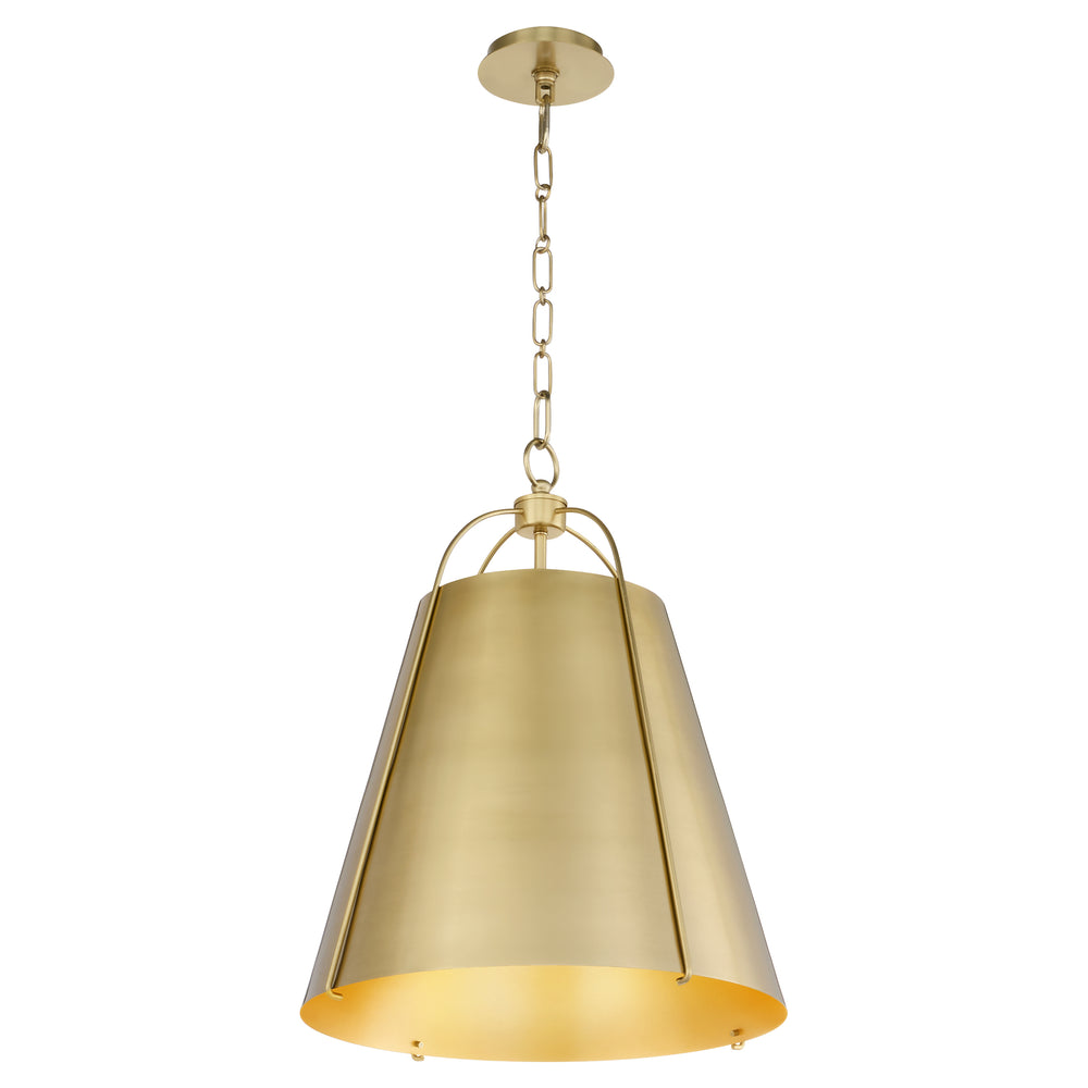 Ellen 3-light Pendant Aged Brass