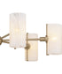 Curran 6-light Chandelier Bronze Gold