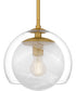 Quoizel Piccolo Pendant Small 1-light Mini Pendant Brushed Gold