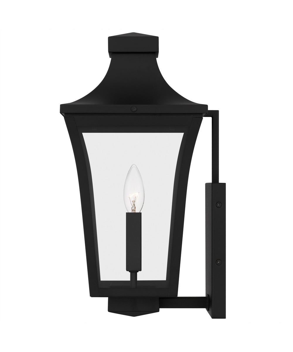 Quentin Medium 2-light Outdoor Wall Light Earth Black