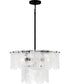 Cassidy Large 5-light Pendant Matte Black