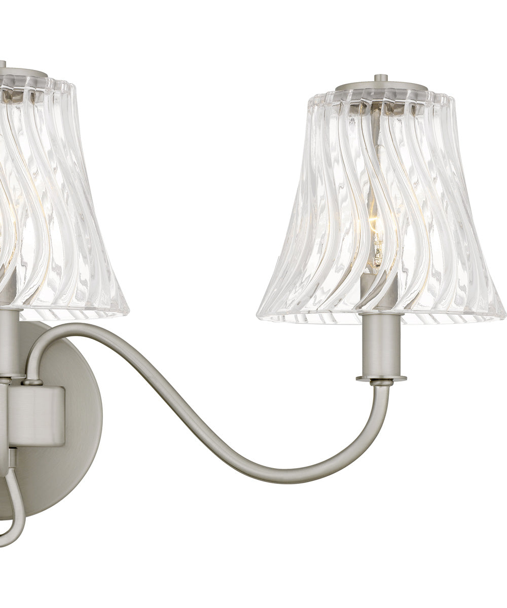 McKinney 3-light Bath Light Brushed Nickel