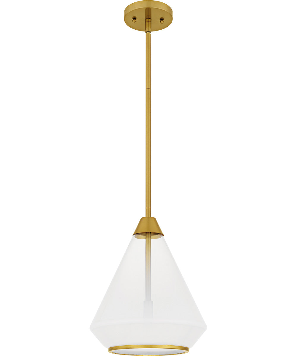 Quoizel Pendant Small 1-light Mini Pendant Brushed Gold