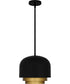 Frankie 3-light Pendant Matte Black