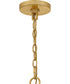 Quoizel Pendant Large 7-light Pendant Gold Leaf