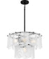 Cassidy Large 5-light Pendant Matte Black