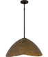 Quoizel Pendant Large 4-light Pendant Matte Black