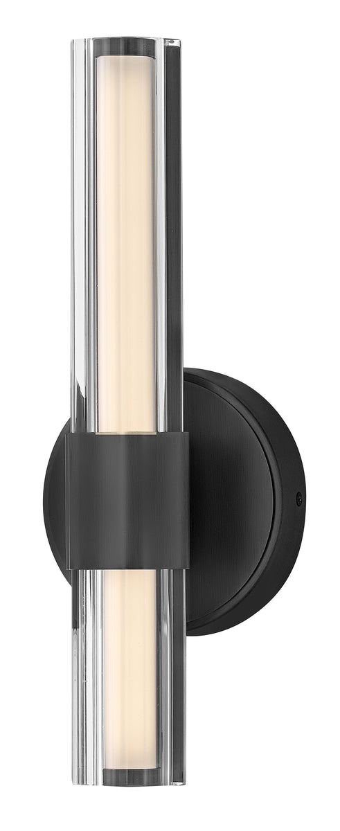 Georgette LED-Light Medium LED Sconce in Black