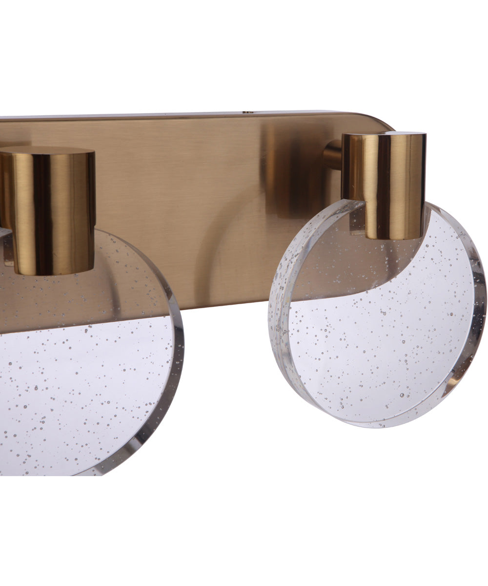 Glisten 3-Light Lighting Satin Brass