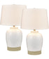 Peli 28'' High 1-Light Table Lamp - Set of 2 White