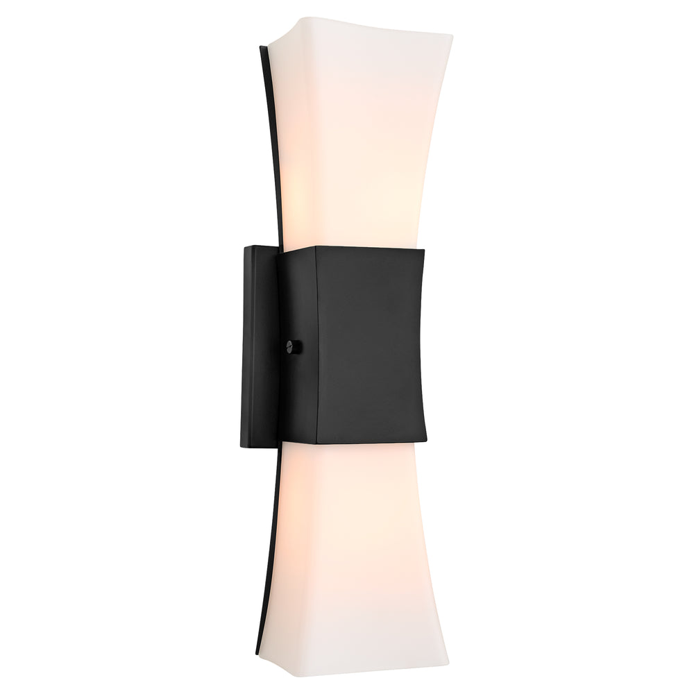 Ayala 2-light Wall Sconce Matte Black