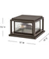 Republic 2-Light Small Pier Mount Lantern in Oil Rubbed Bronze