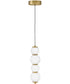 Trigo LED-Light Extra Small Pendant in Lacquered Brass