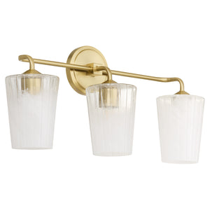 Providence Bath Vanity Light Aged Brass