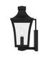 Quentin Small 1-light Outdoor Wall Light Earth Black