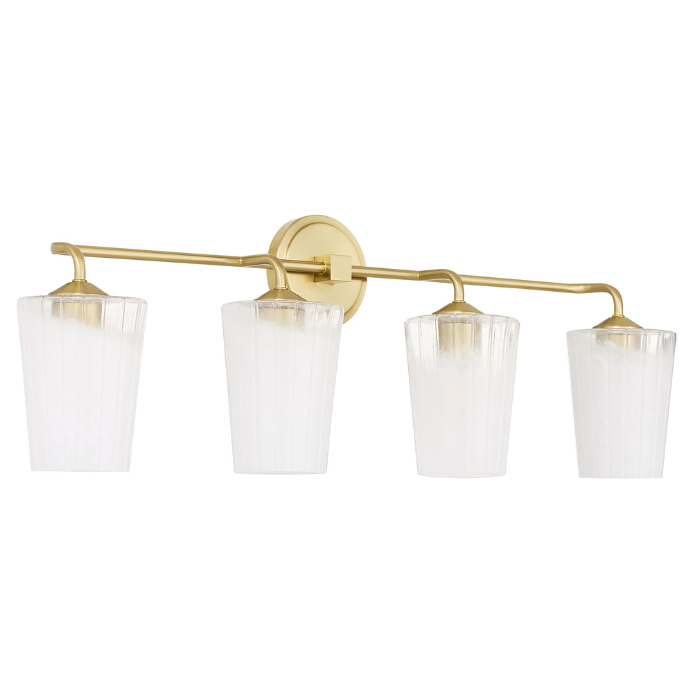 Providence Bath Vanity Light Aged Brass