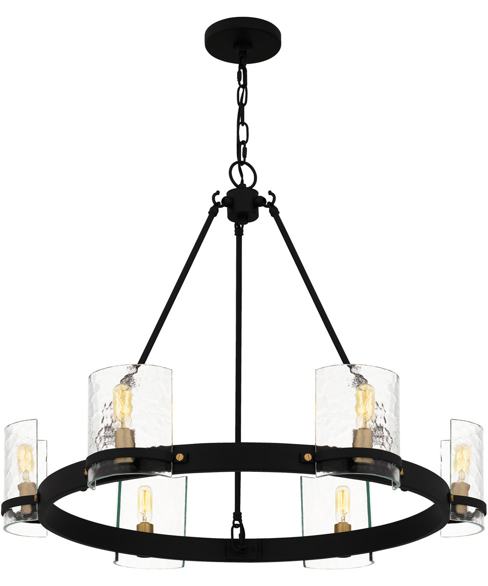 Gloucester 6-light Chandelier Matte Black