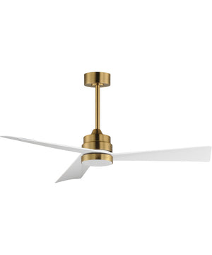 Vortex 52 inch Indoor Fan with LED Light Kit Natural Aged Brass