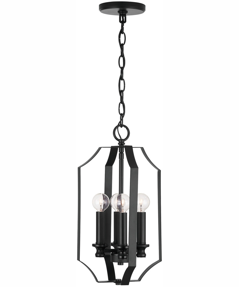 Myles 4-Light Foyer Matte Black