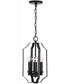 Myles 4-Light Foyer Matte Black