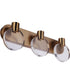 Glisten 3-Light Lighting Satin Brass