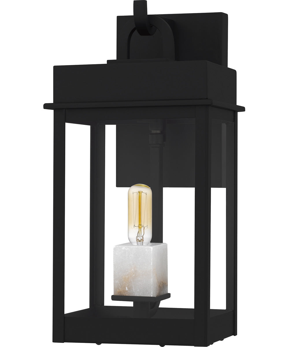 Carmen Small 1-light Outdoor Wall Light Matte Black