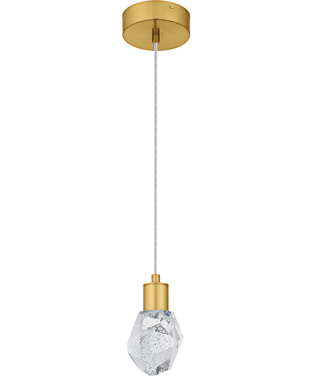 Skye Small Mini Pendant Brushed Gold