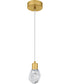 Skye Small Mini Pendant Brushed Gold