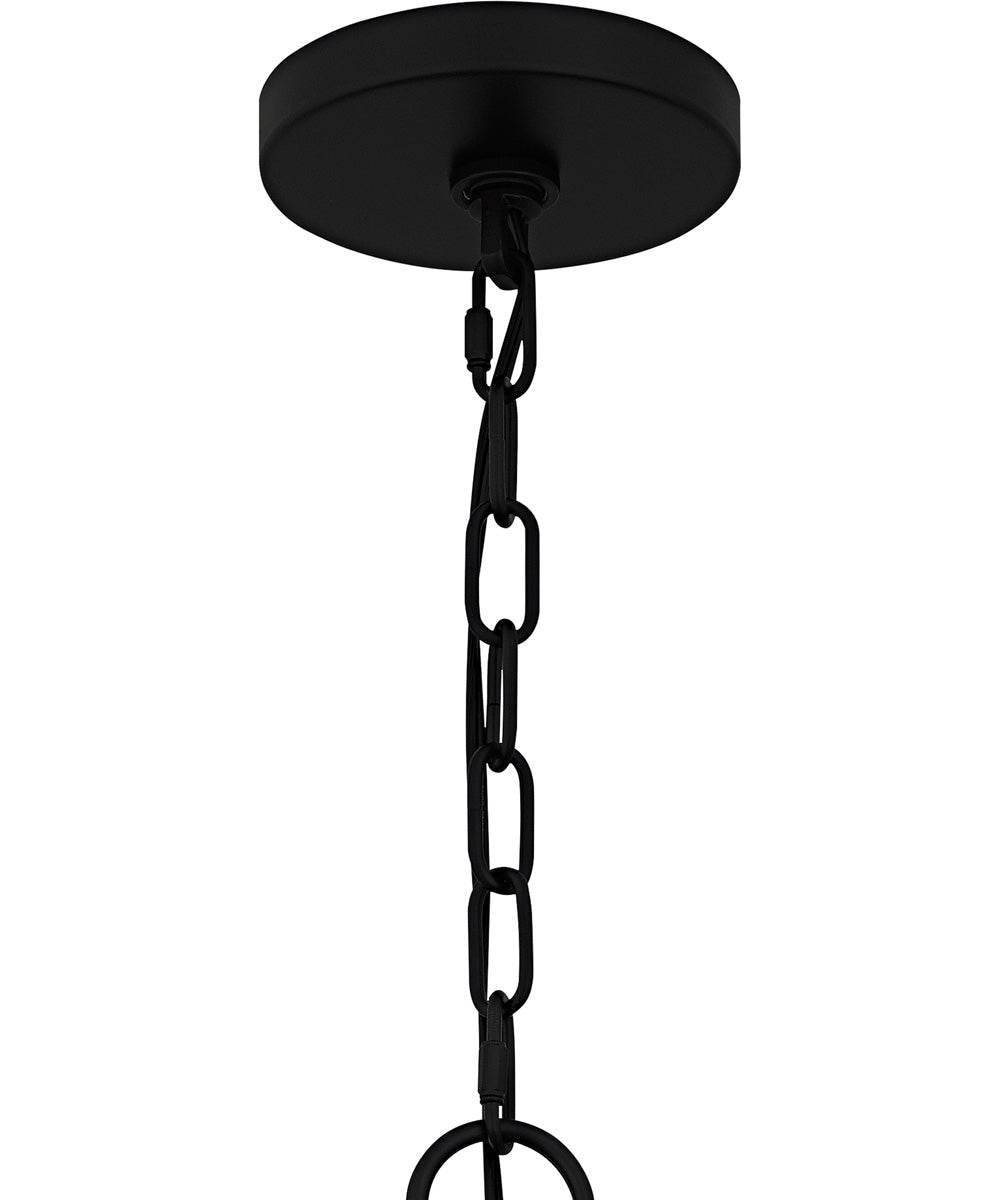 Lockery 5-light Chandelier Matte Black