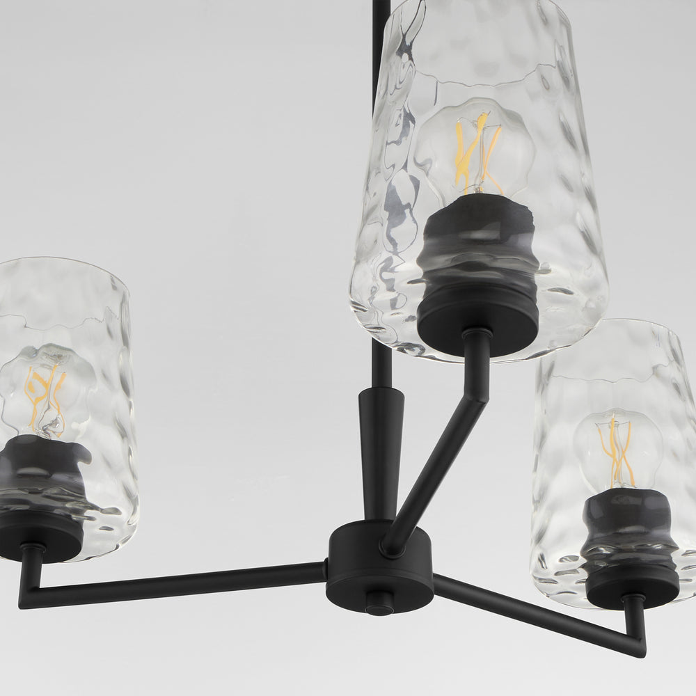 Goodwin 3-light Chandelier Matte Black