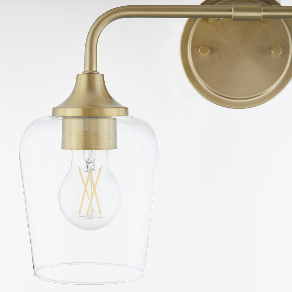 Raymond Bath Vanity Light Aged Brass