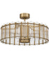 Reveal Fandelier 5-Light Fan Satin Brass